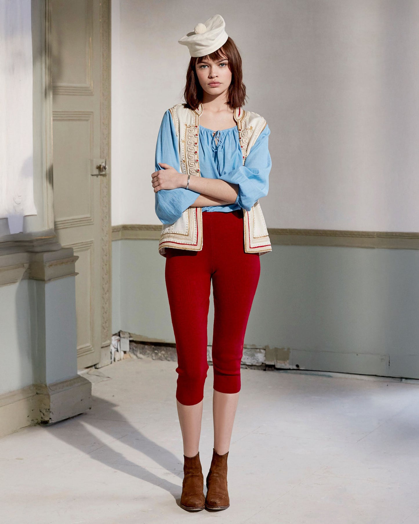 Saxo Pants - Red