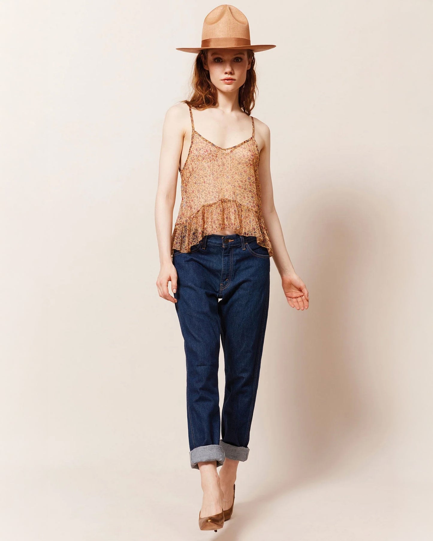 Top Amandine - Yellow