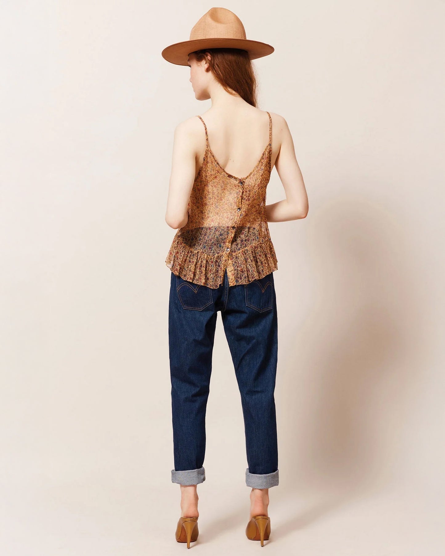 Top Amandine - Yellow
