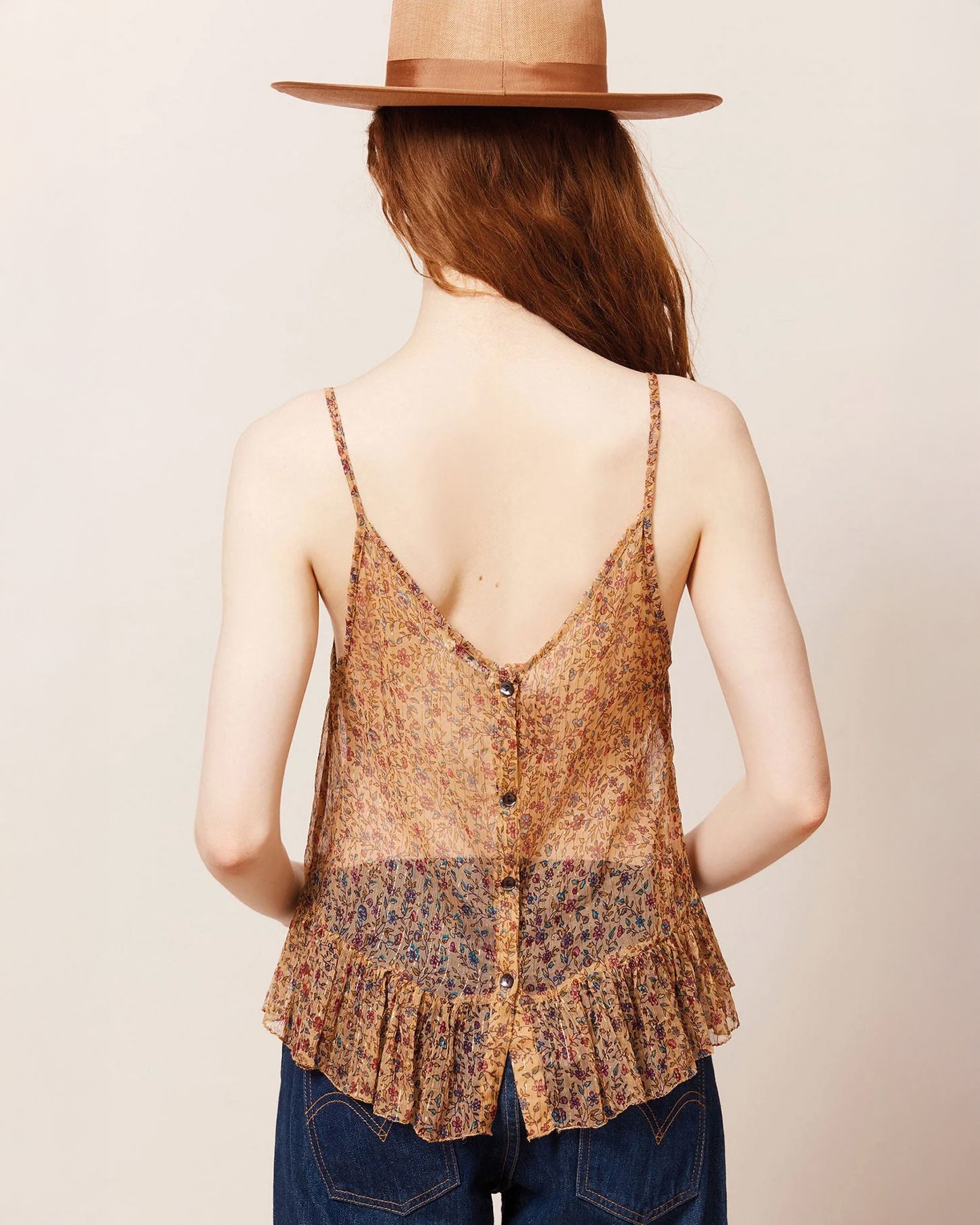 Top Amandine - Yellow