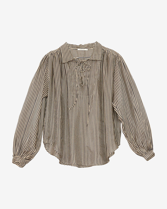 Blouse Bartholome - Noir - Dernière image