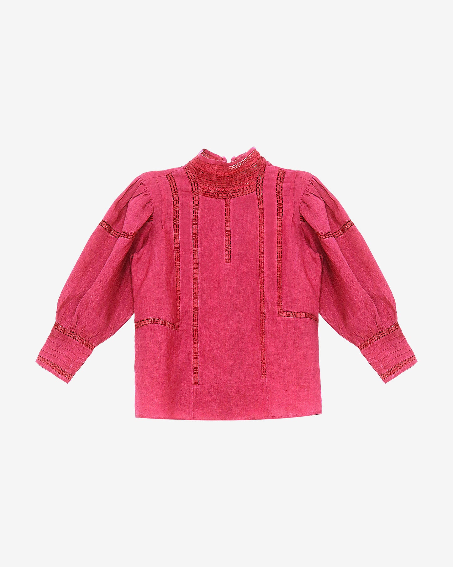 Byrds Blouse - Fuchsia