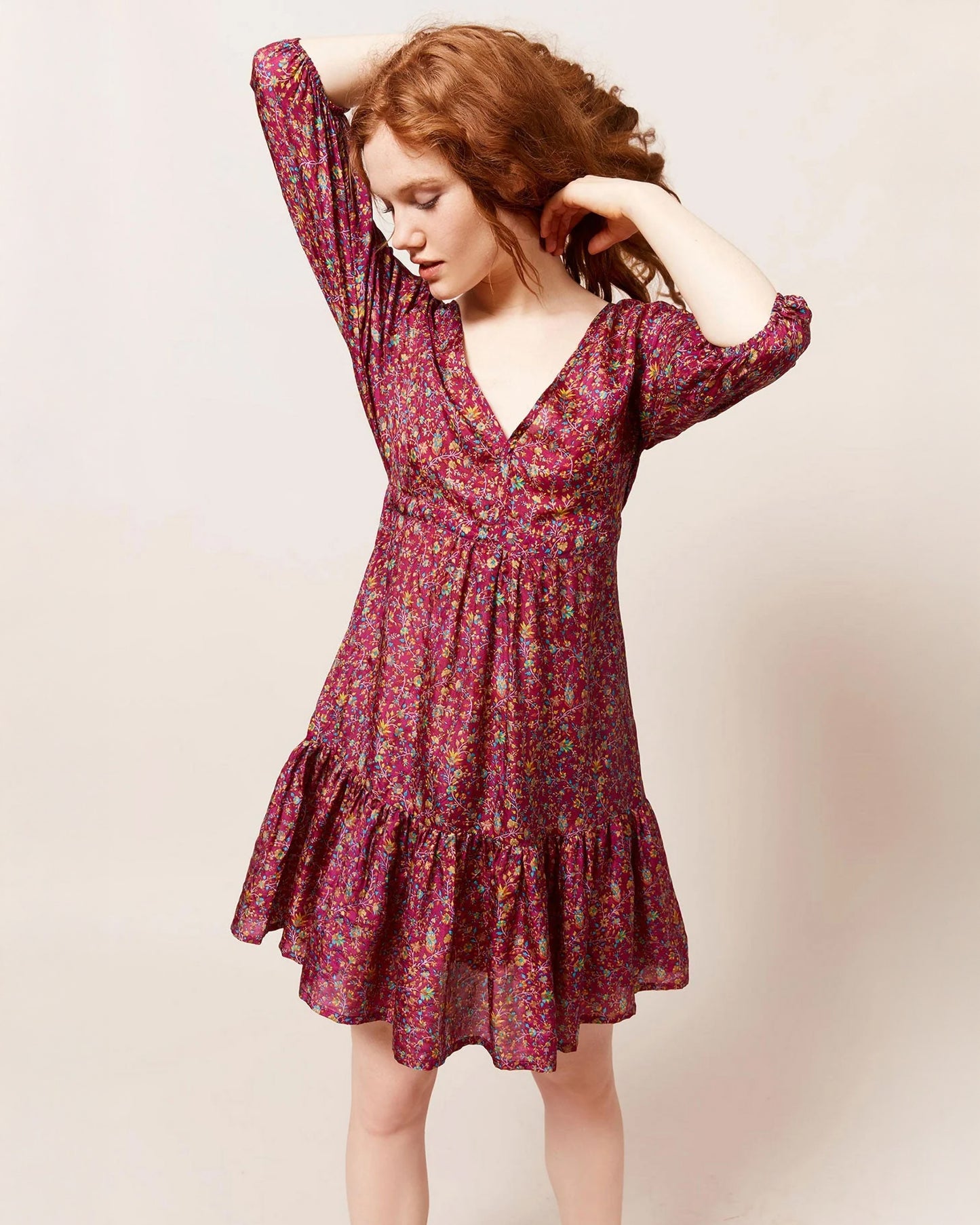Crunchy Dress - Purple