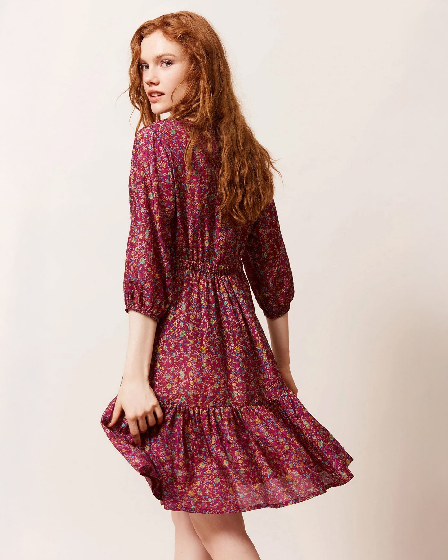 Crunchy Dress - Purple