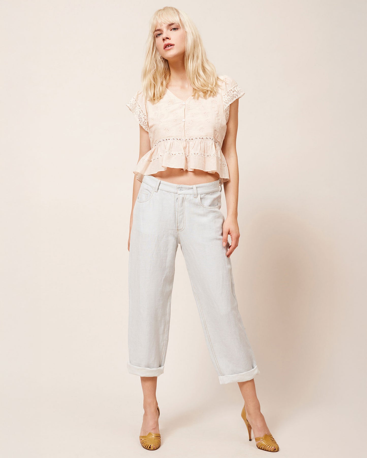 Eagle Eye Pants - Sky Blue