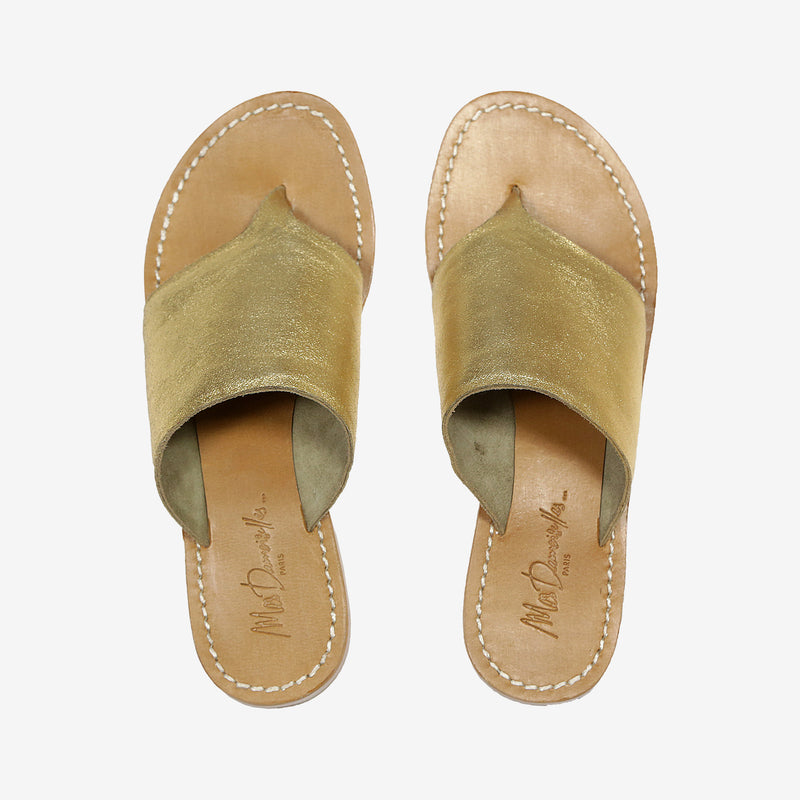 Esteban Sandals - Gold