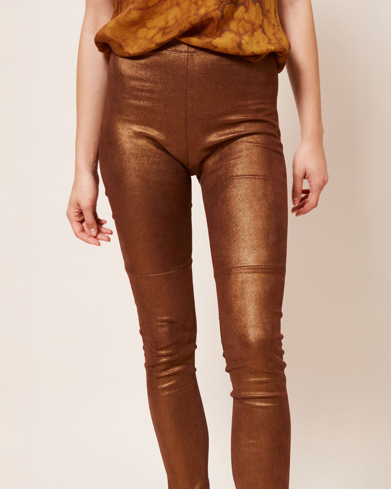 Esther Leggings - Hazelnut - Image 3