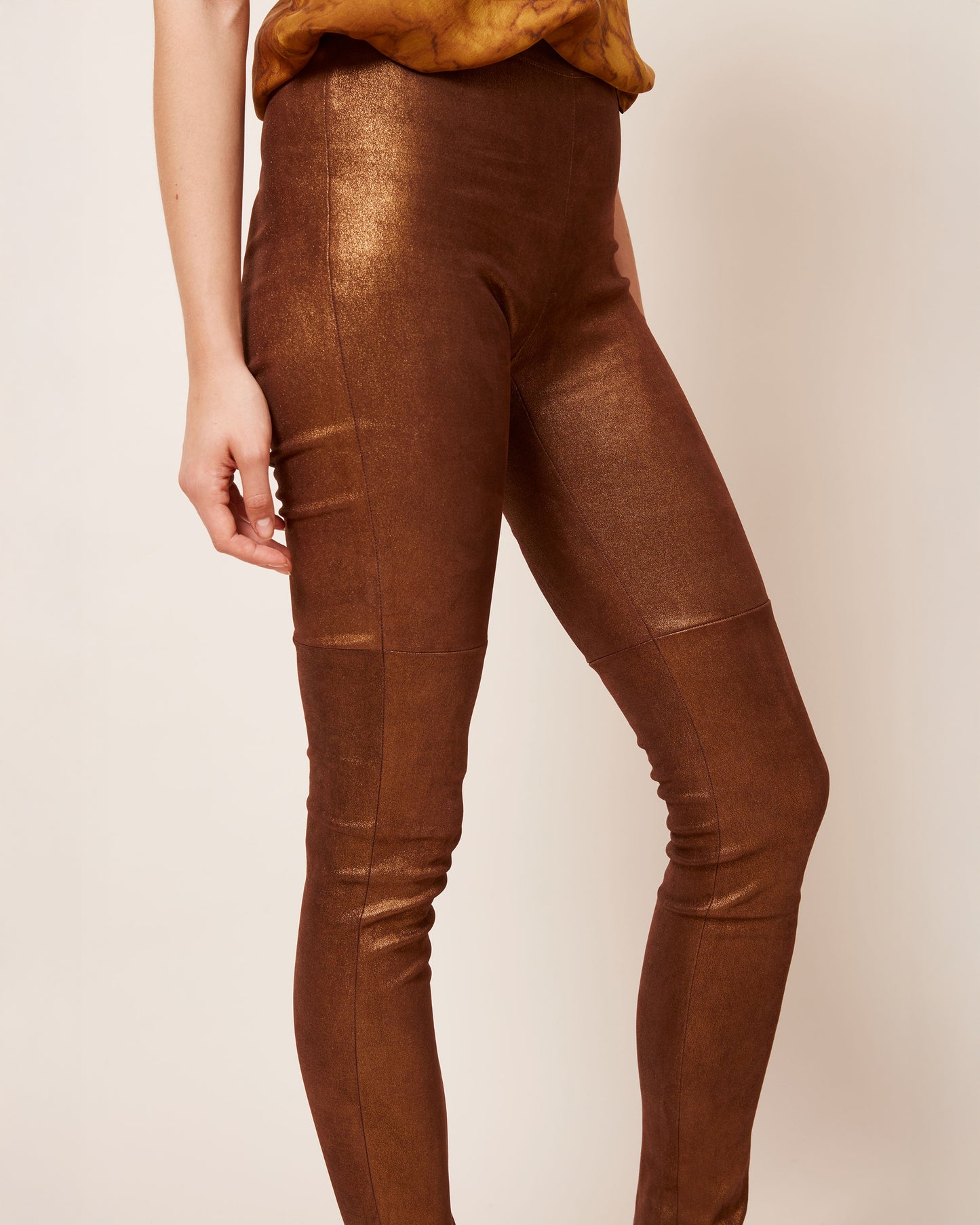 Esther Leggings - Hazelnut