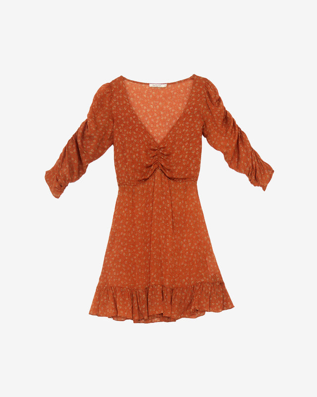 Robe Francesca - Orange - Dernière image