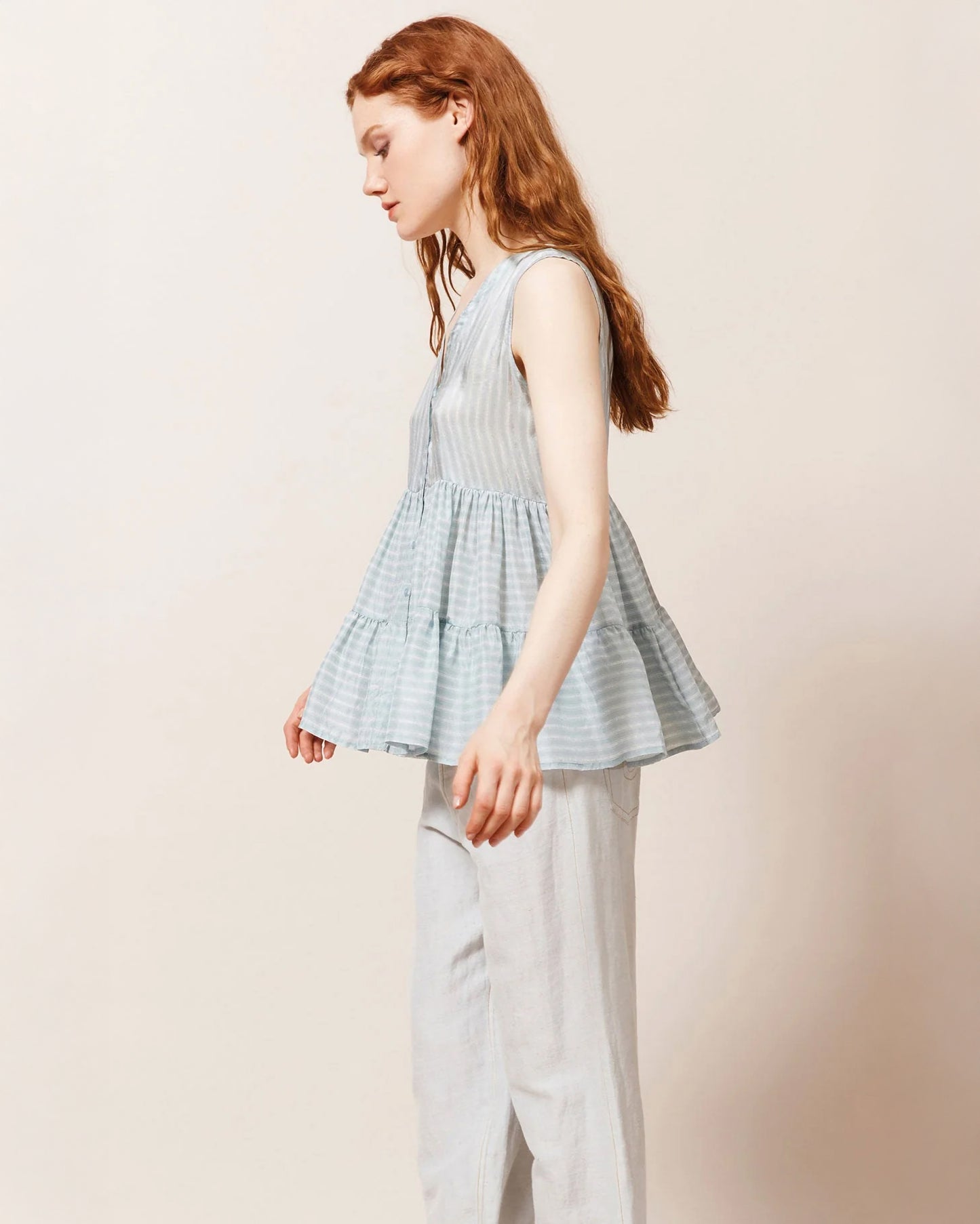 Jodha Top - Blue
