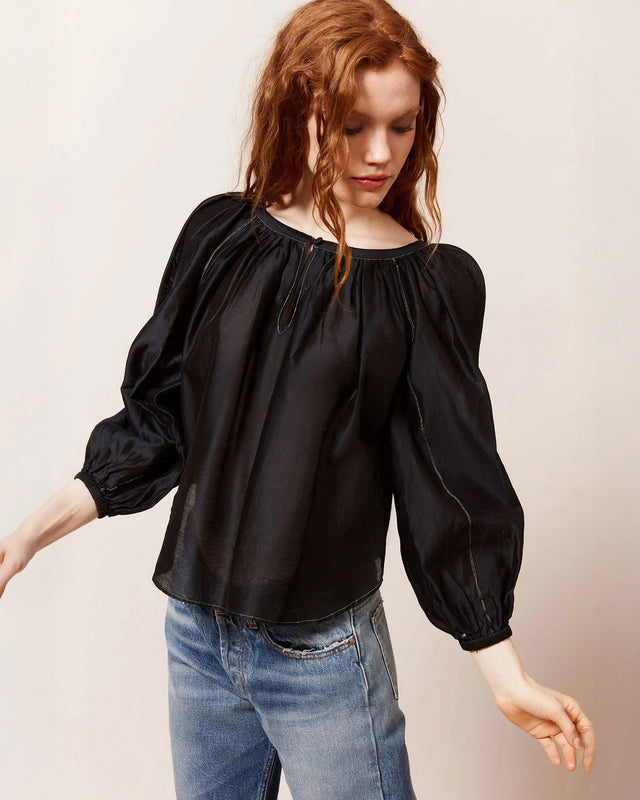 Blouse Onagre - Noir - Image 1