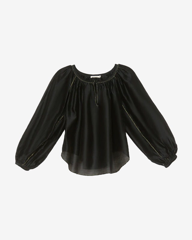 Blouse Onagre - Noir - Dernière image