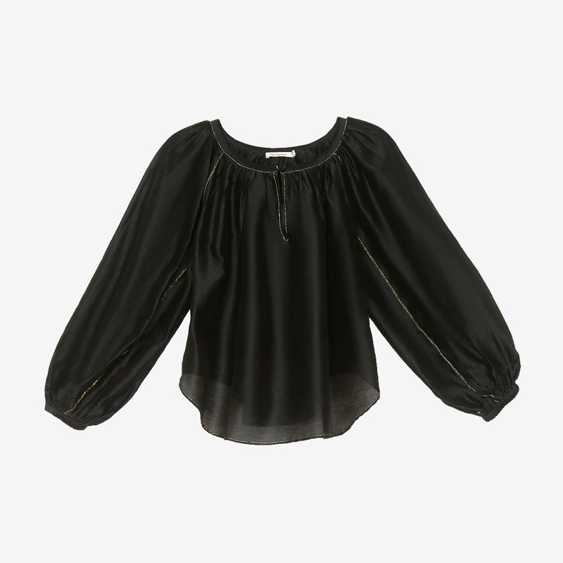 Evening Primrose Blouse - Black