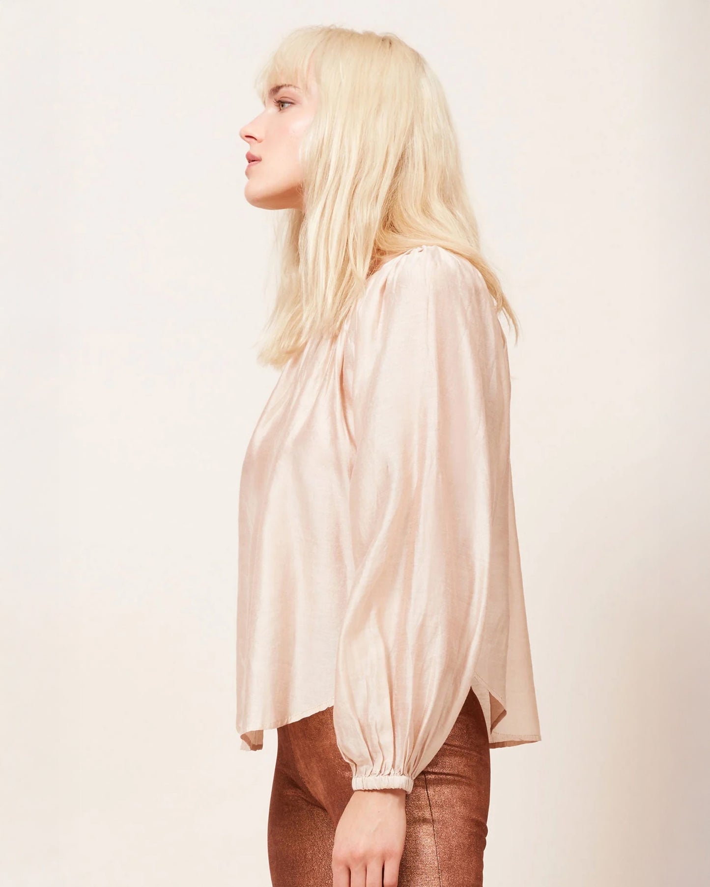 Evening Primrose Blouse - Nude