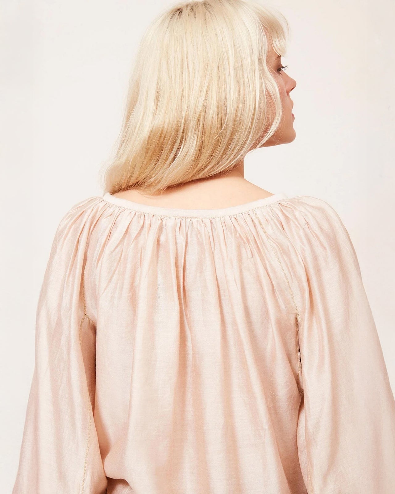 Evening Primrose Blouse - Nude - Image 4