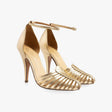 Venitiennes Heels - Gold