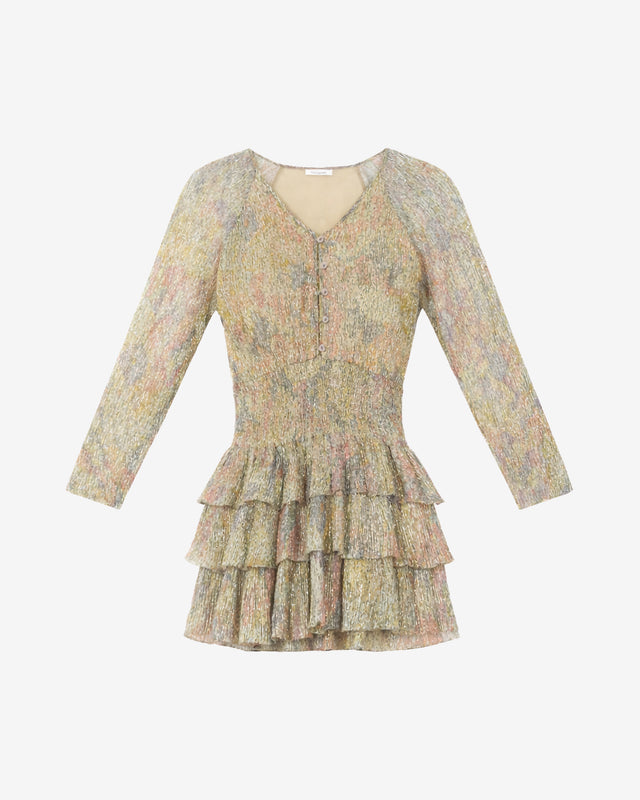 Robe Aleli - Vert - Dernière image