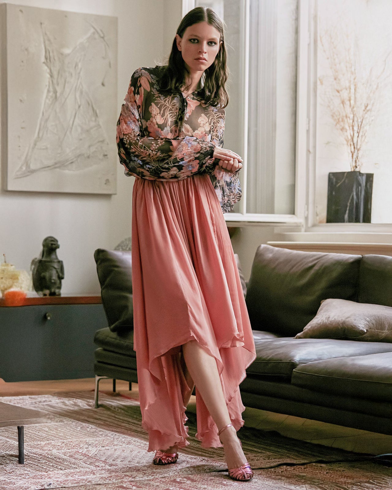 Jupe Alizee - Rouge - Image 4