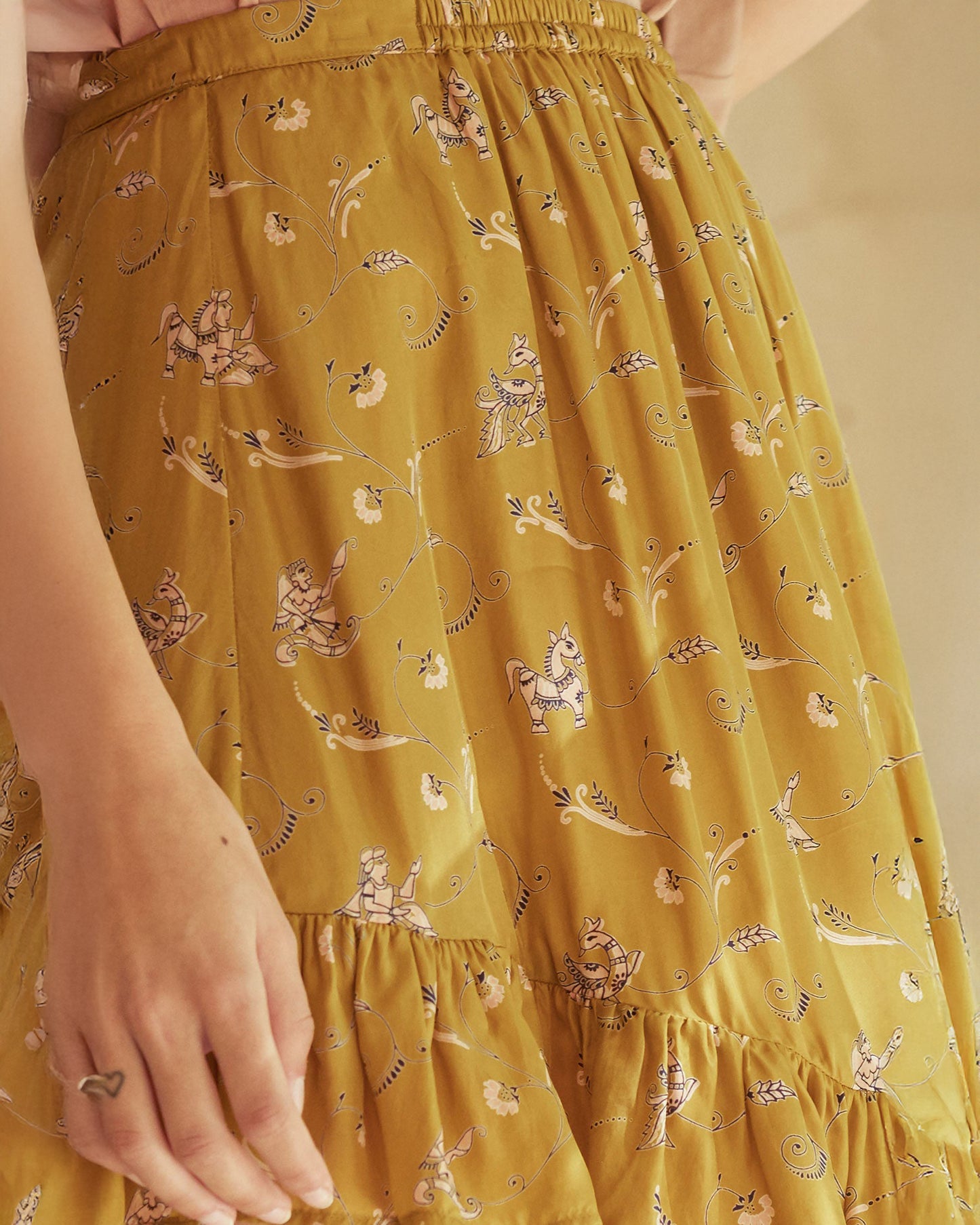 Bamba Skirt - Khaki