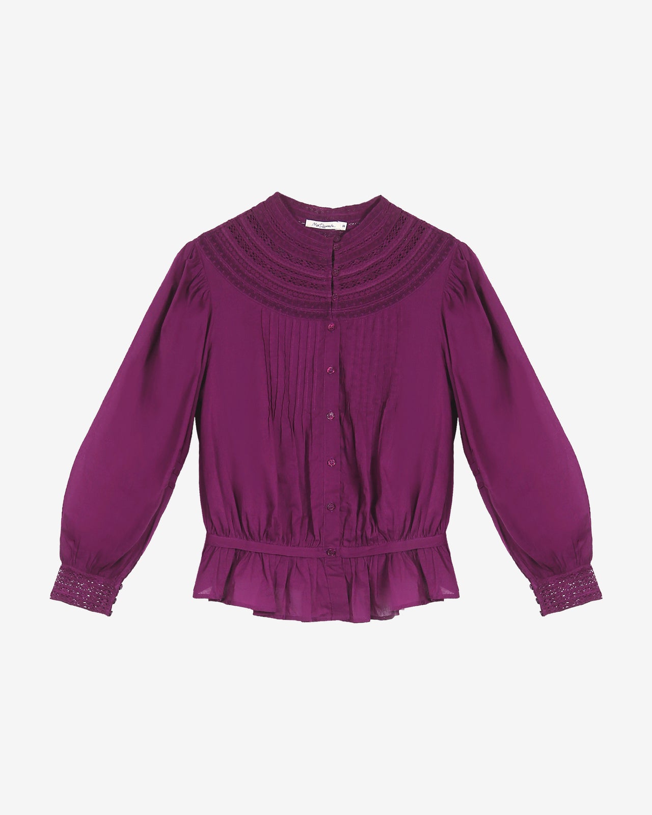 Candice Blouse - Purple - Image 1