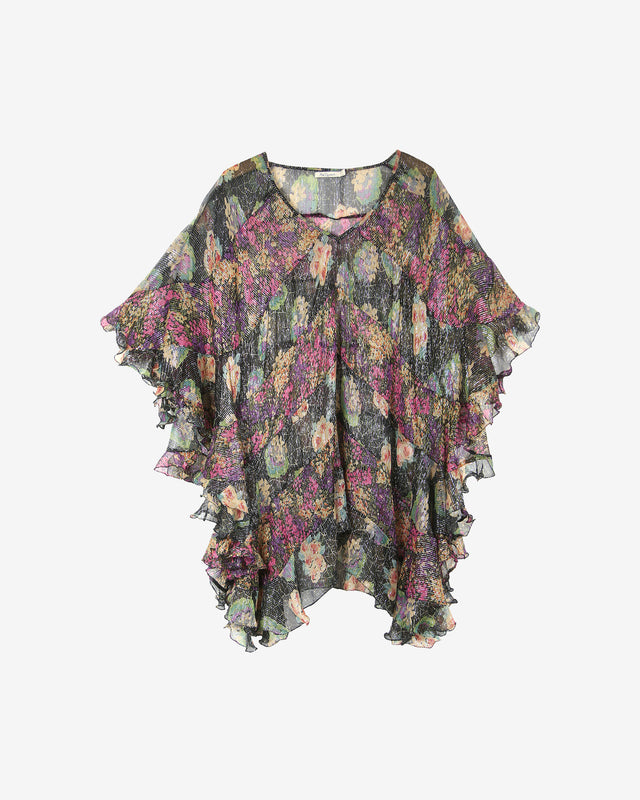 Flamenco Blouse - Purple - Image 1