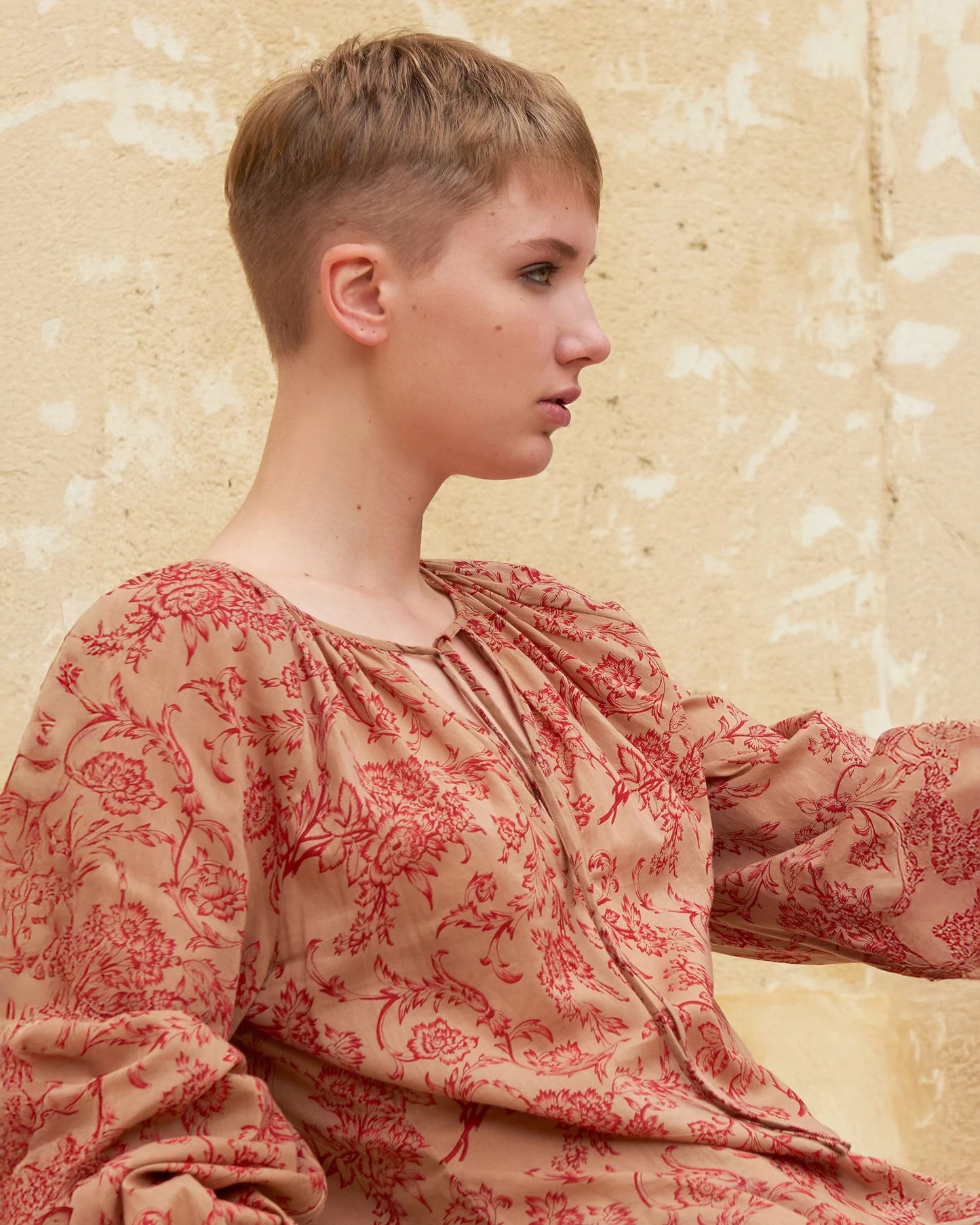 Josette Blouse - Peach
