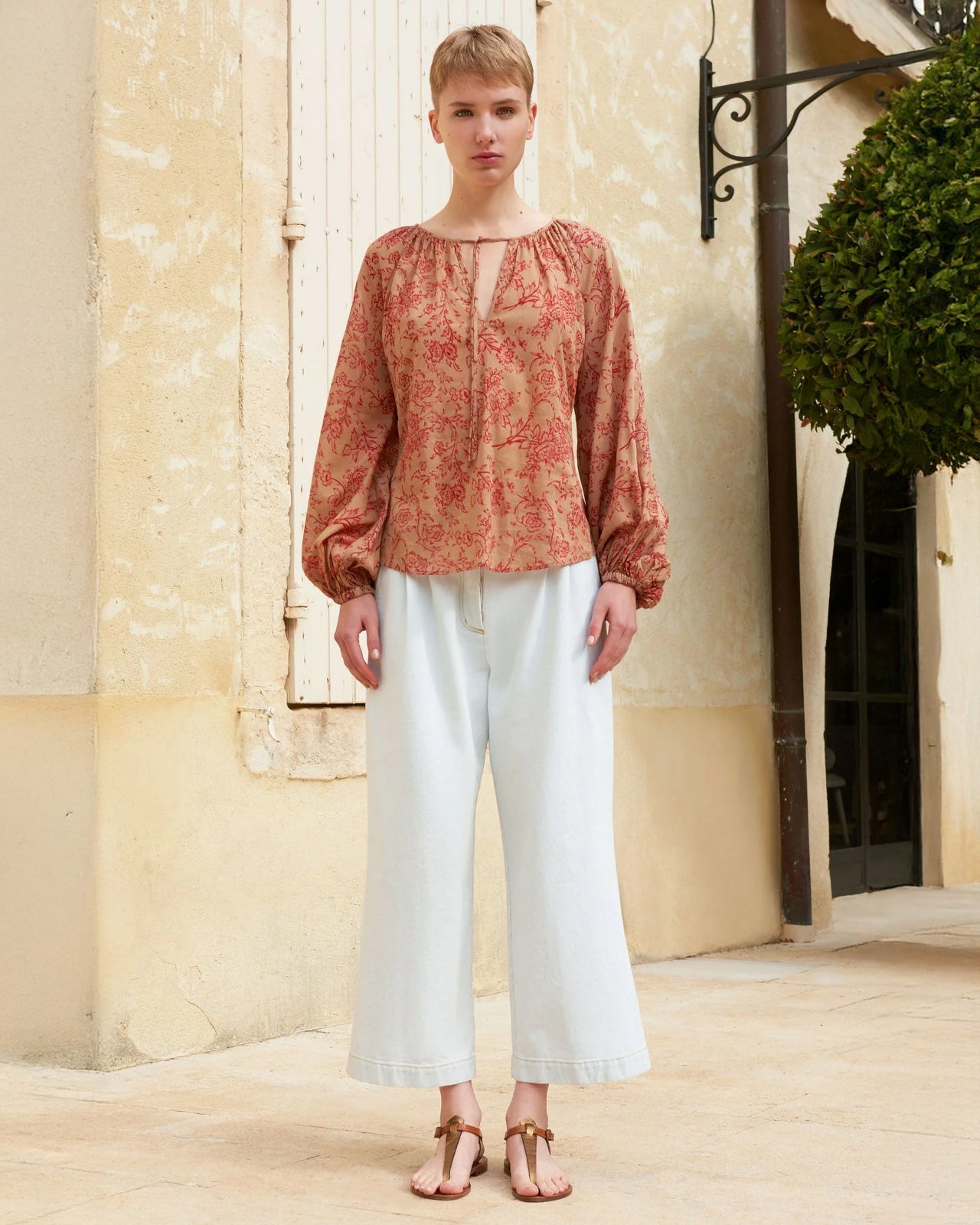 Josette Blouse - Peach - Image 5