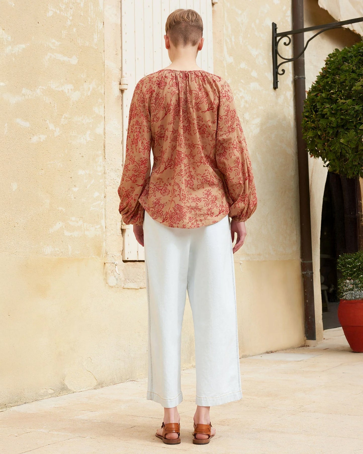 Josette Blouse - Peach