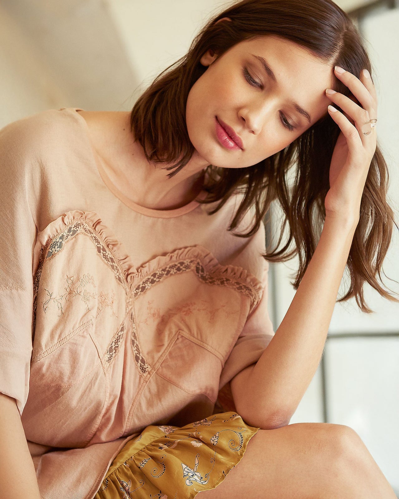 Moore T-Shirt - Nude - Image 2