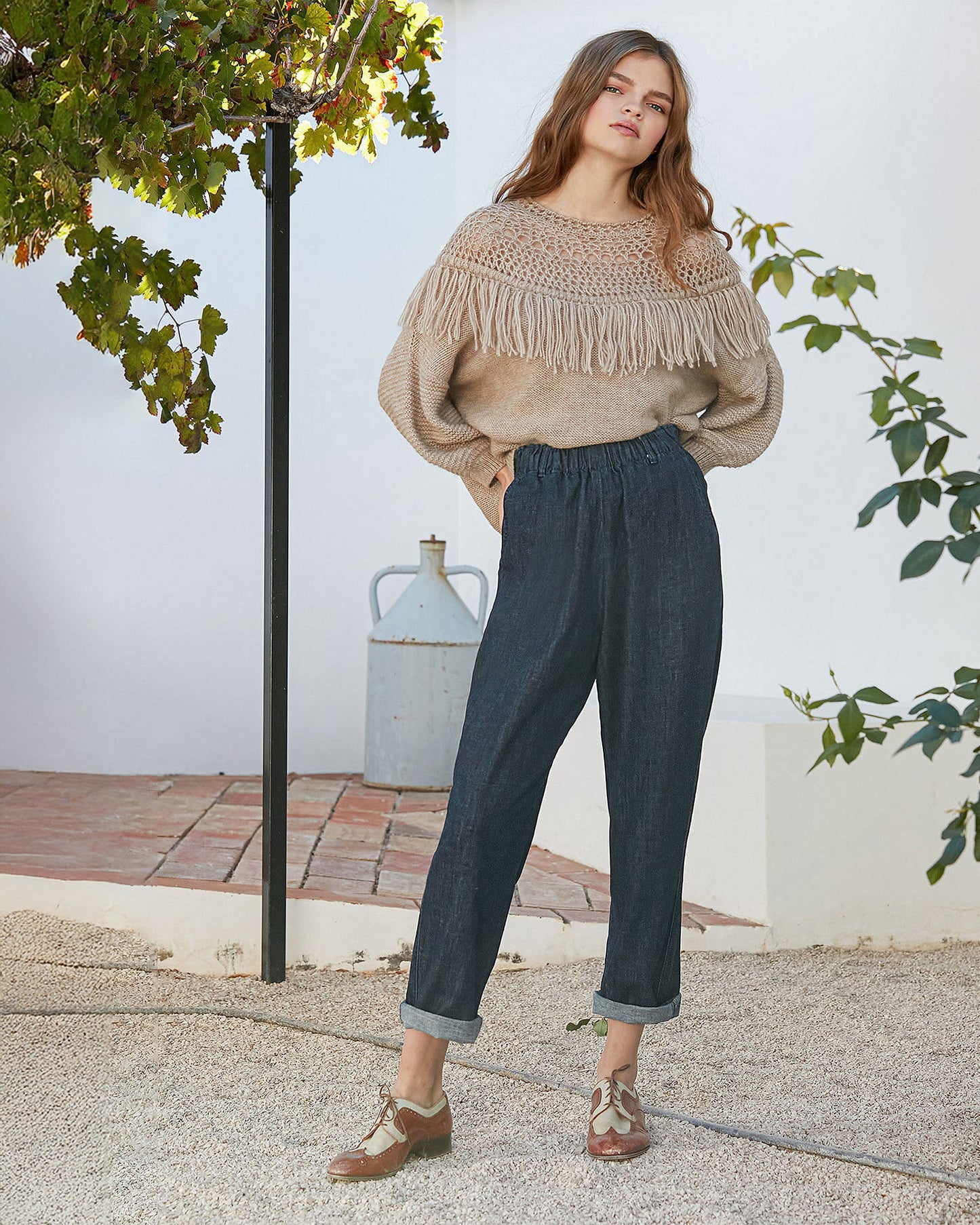 Gaucho Pants - Denim