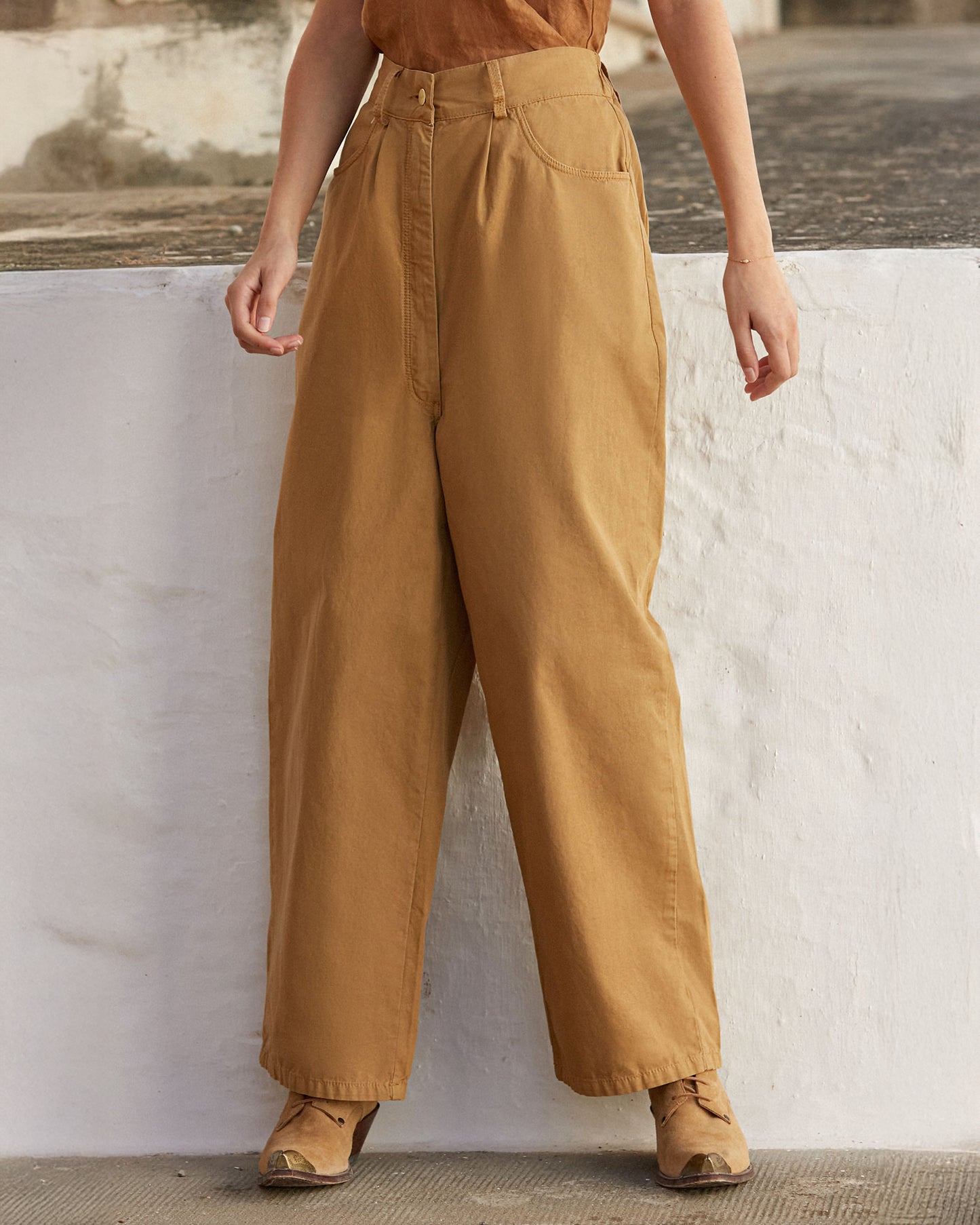 Pantalon Matthew - Camel