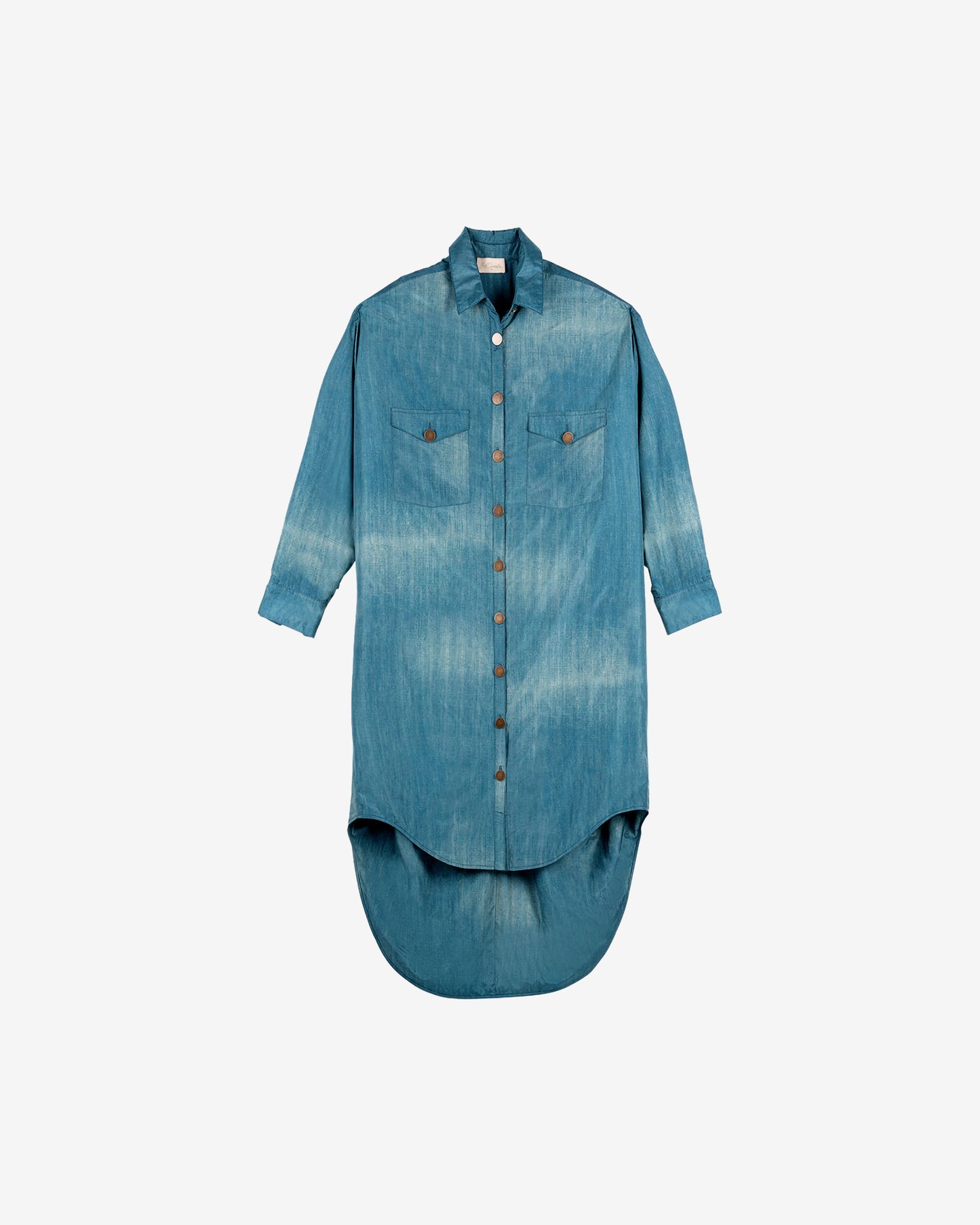 Drops Coat - Denim
