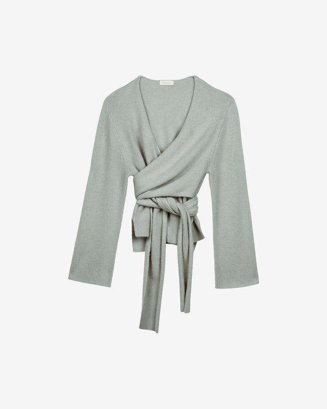 Cardigan Kekata - Azur - Dernière image