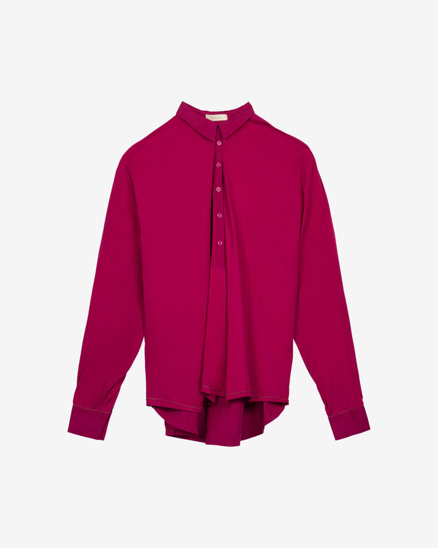 Chemise Maxwell - Fuchsia - Image 1