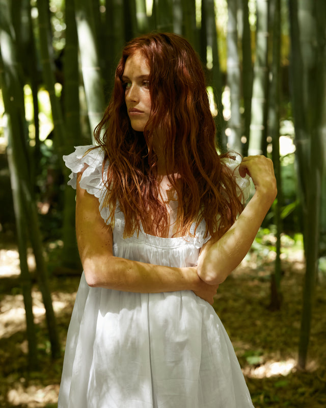 Robe Pallenis - Blanc - Image 2