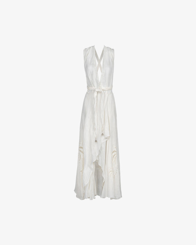 Robe Doperni - Blanc - Dernière image