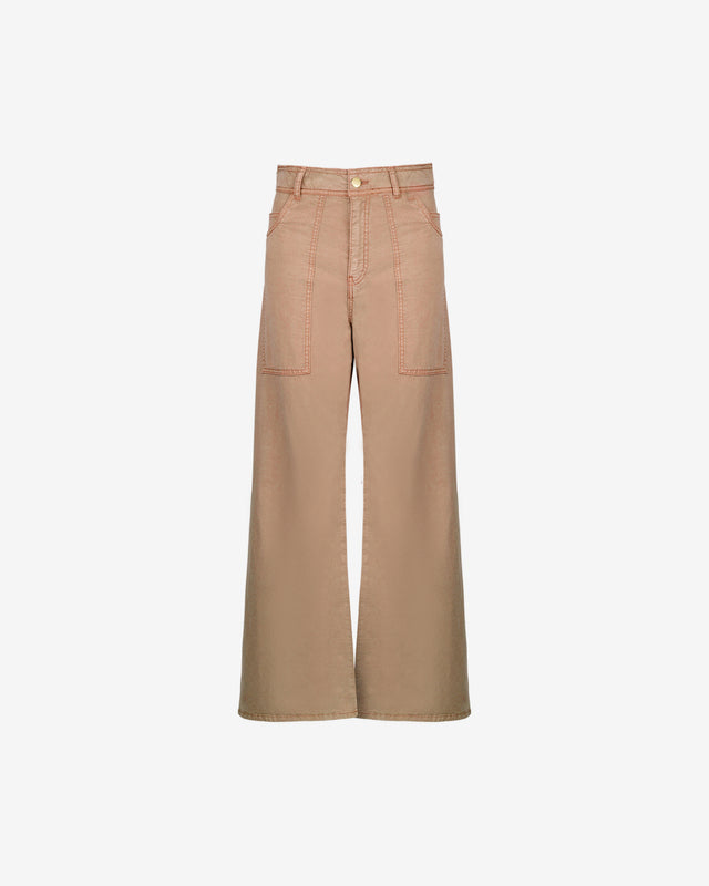 Pantalon Grace - Ocre - Dernière image