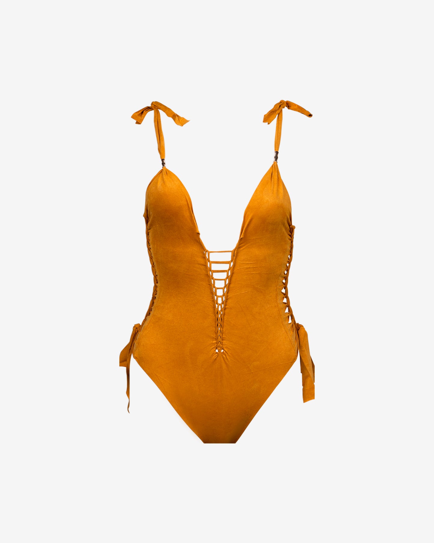 Selly Swimsuit - Ochre