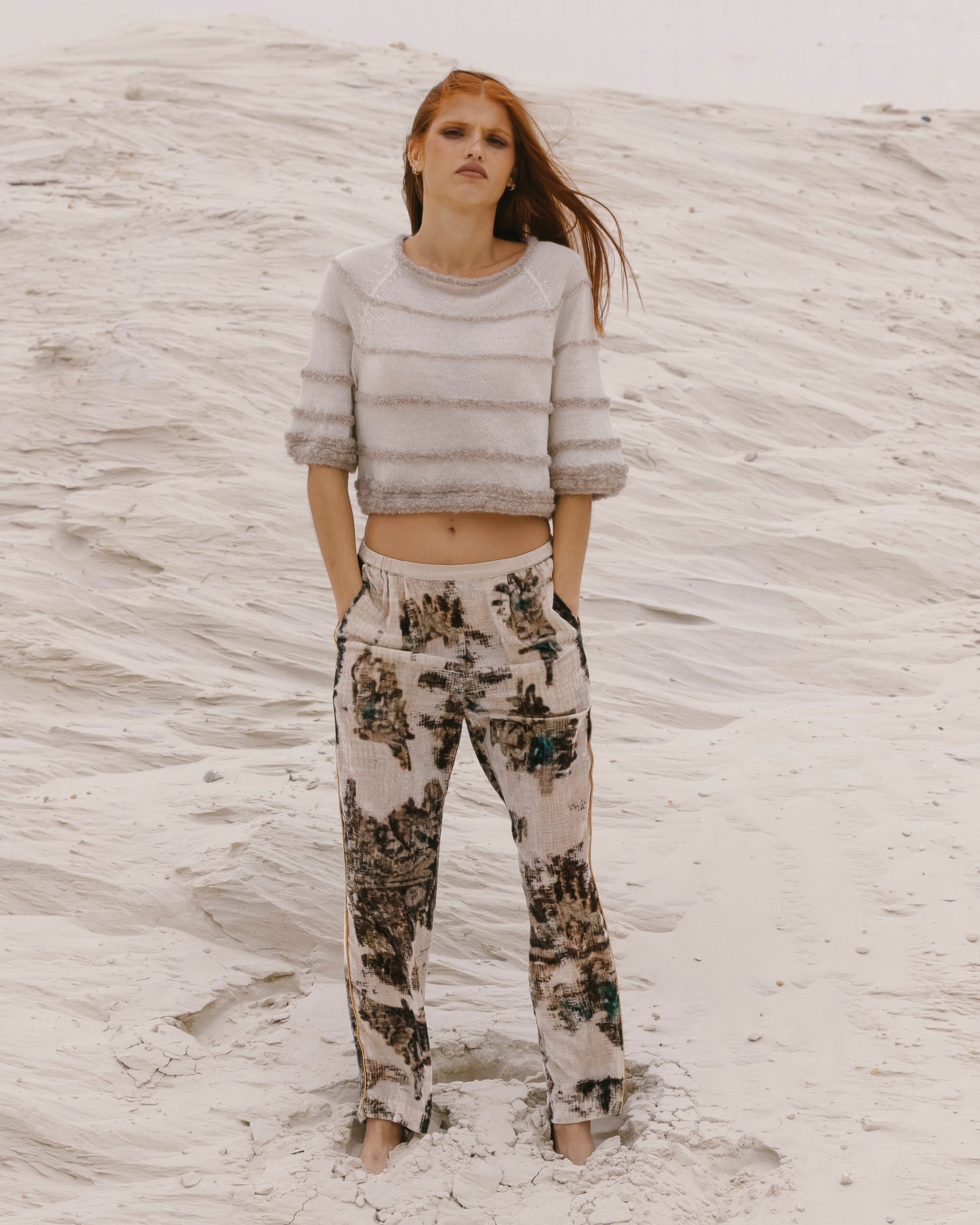 Azaha Pants - Khaki