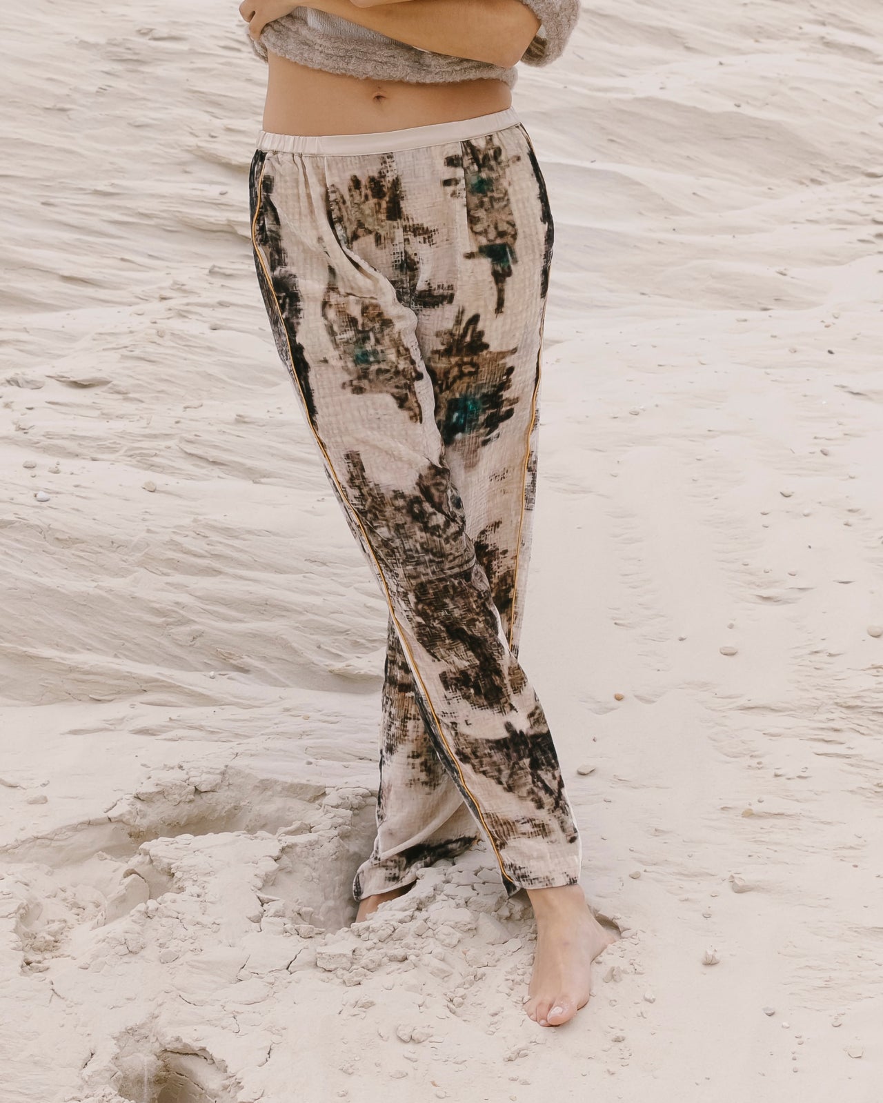 Azaha Pants - Khaki - Image 2