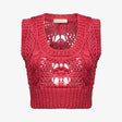 Beanieritta Top - Red