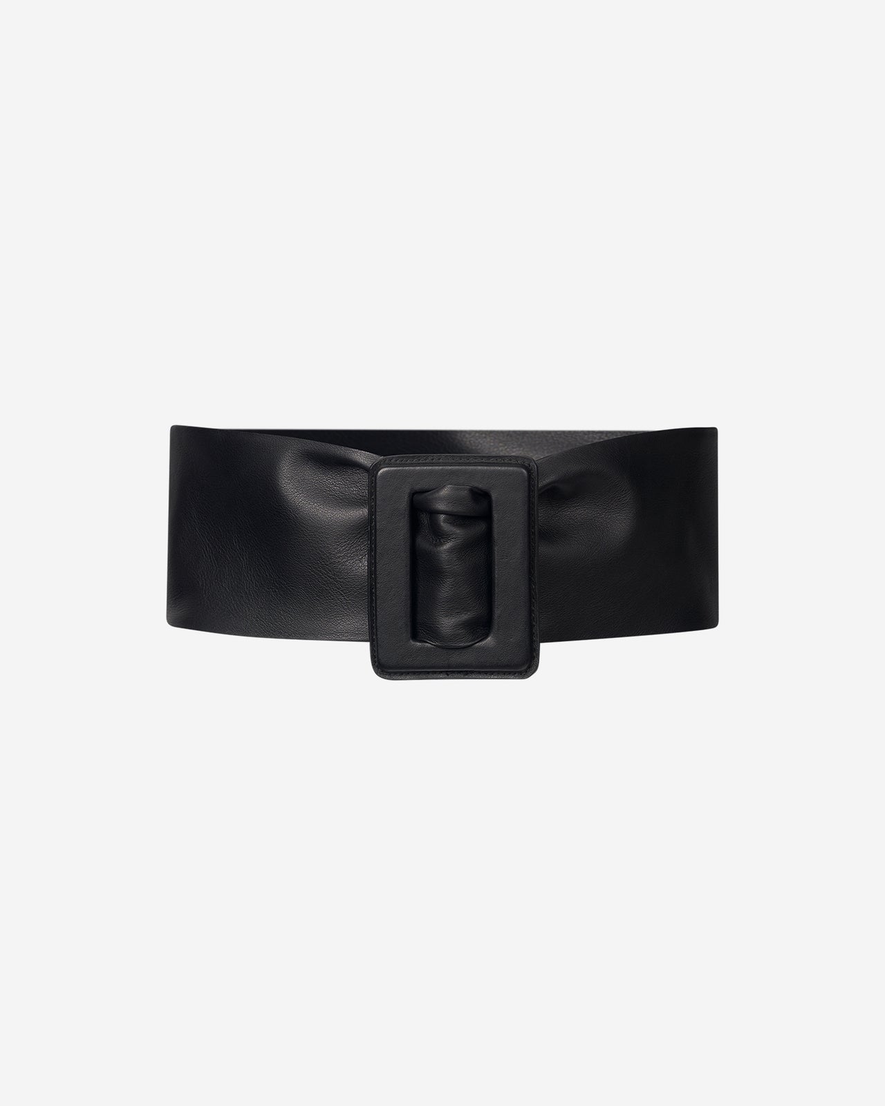 Centuire en cuir martelé noir - Accessoires Mes Demoiselles - Image 1