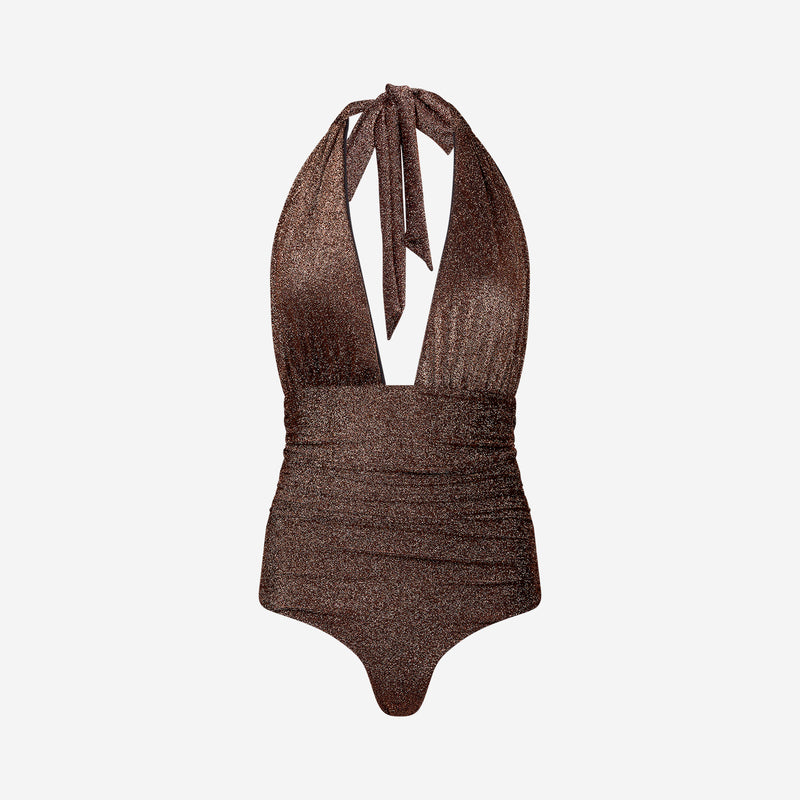 Frederique Swimsuit - Brown
