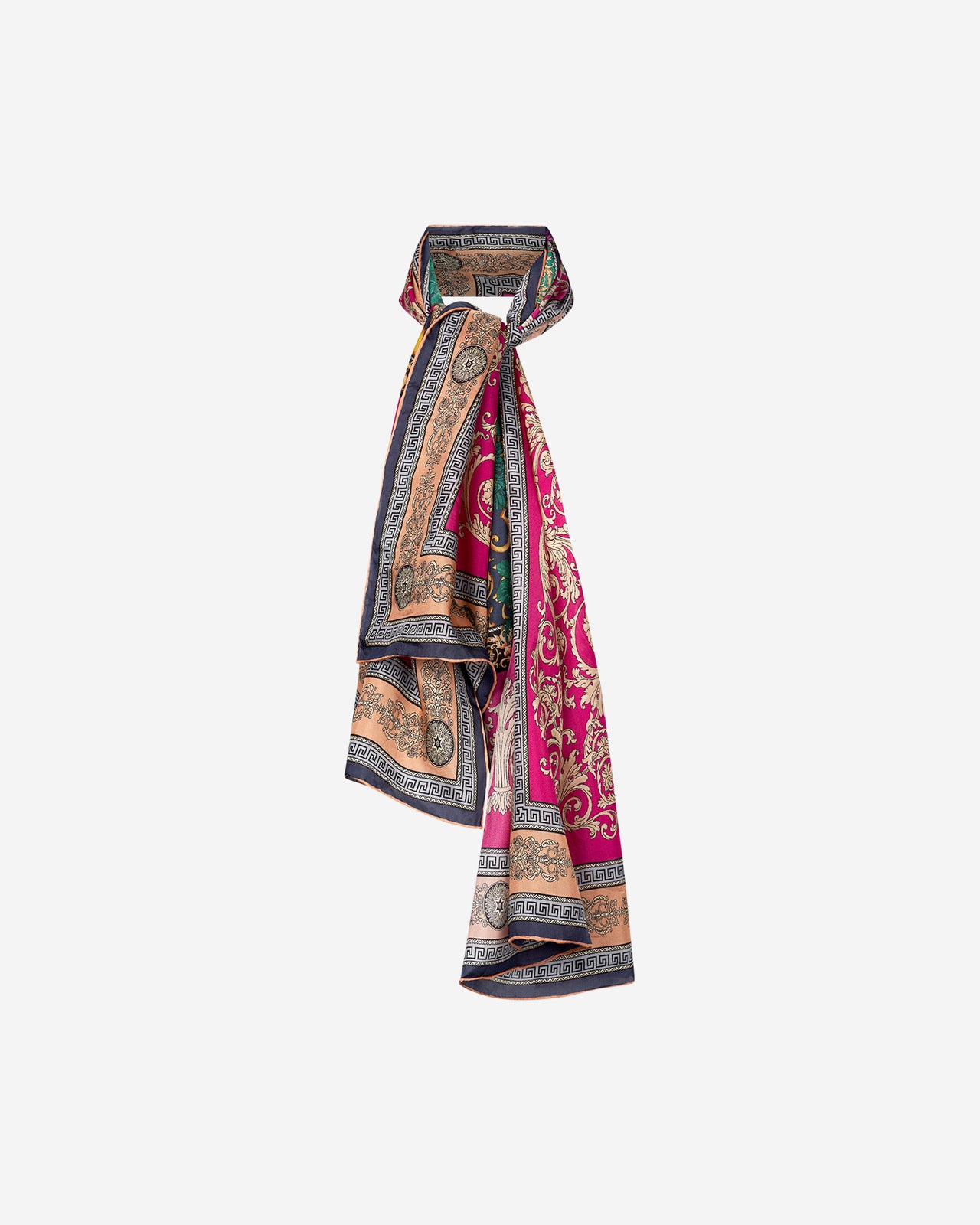 Splendide foulard en soie lurex imprimé - Accessoires Mes Demoiselles - Image 3