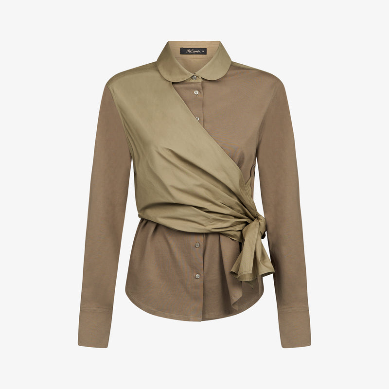 Purple Shirt - Khaki