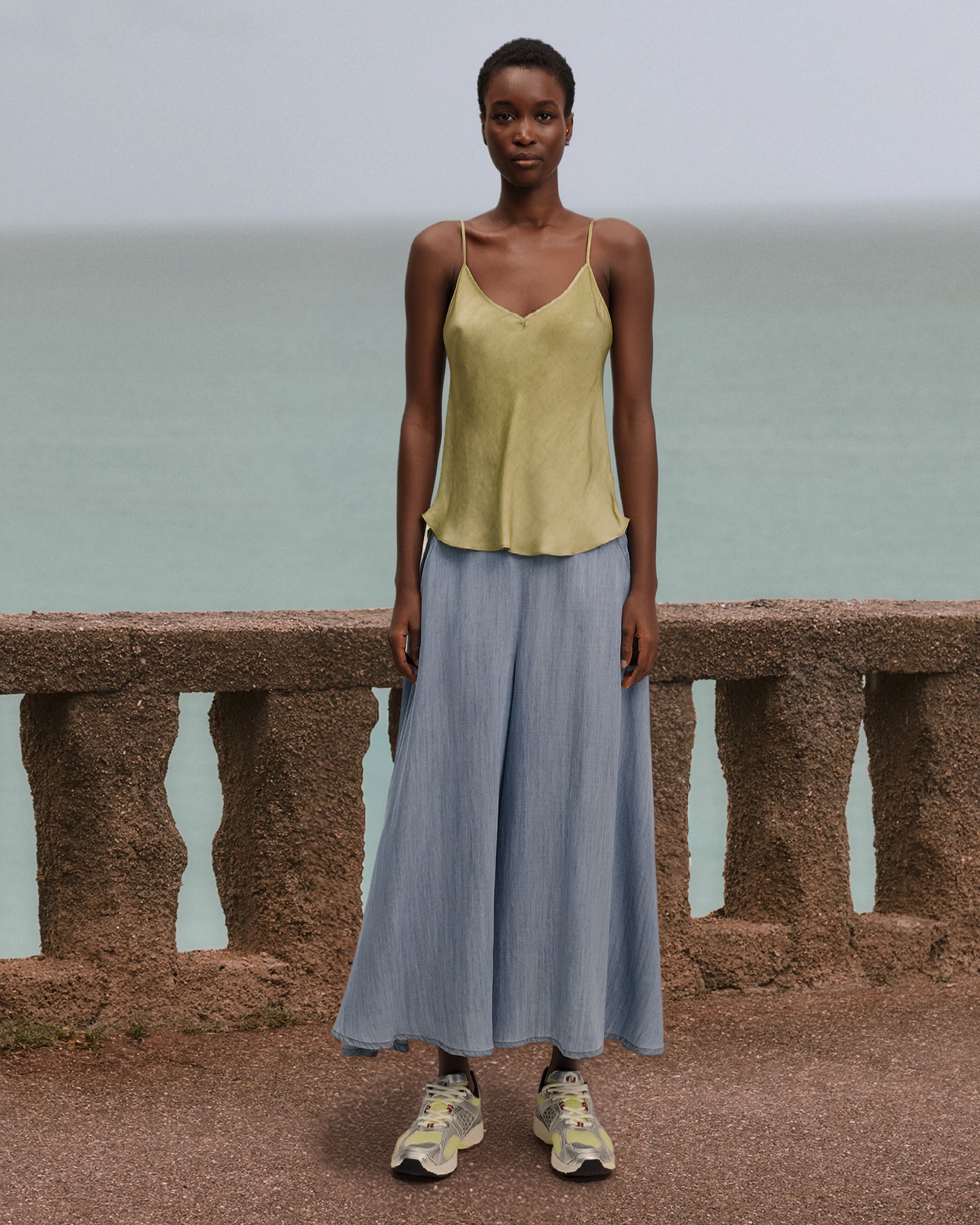 Opaline Top - Khaki Olive