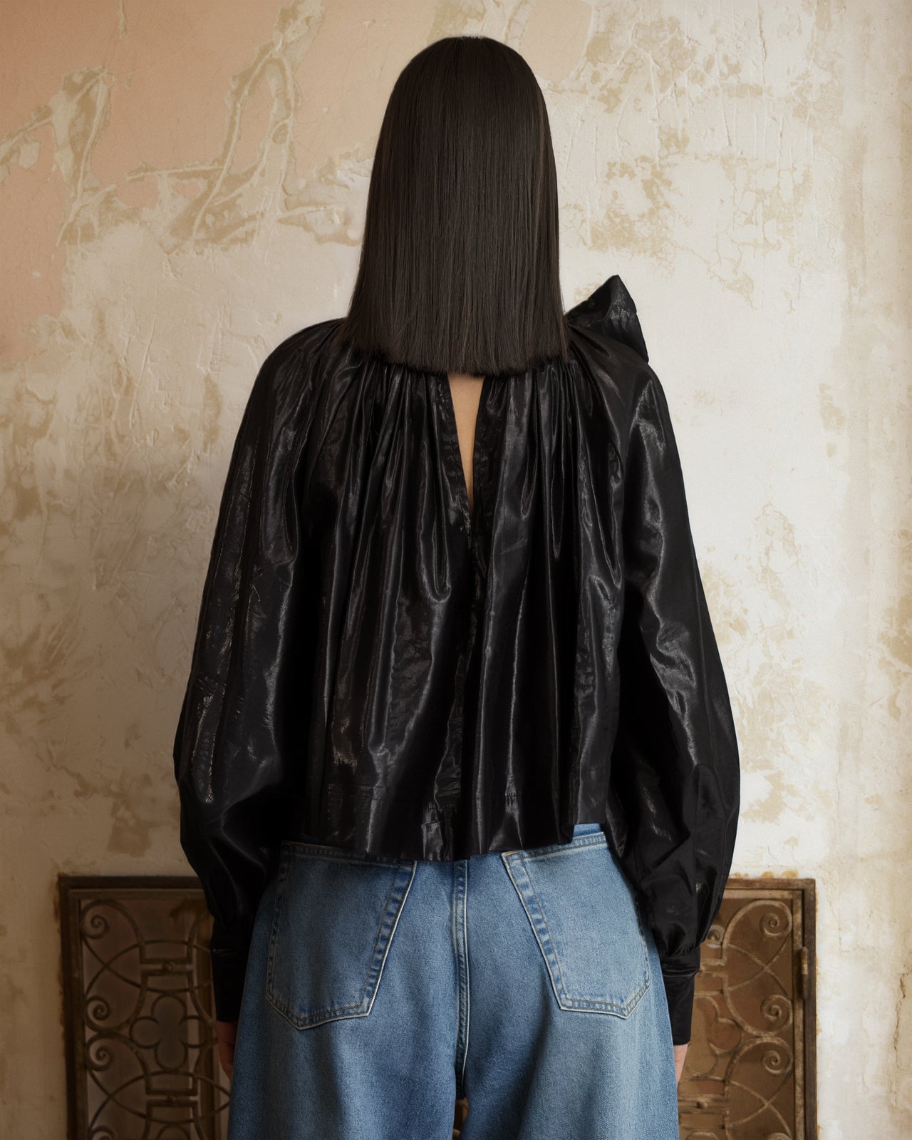 Virginie Blouse - Black - Image 3