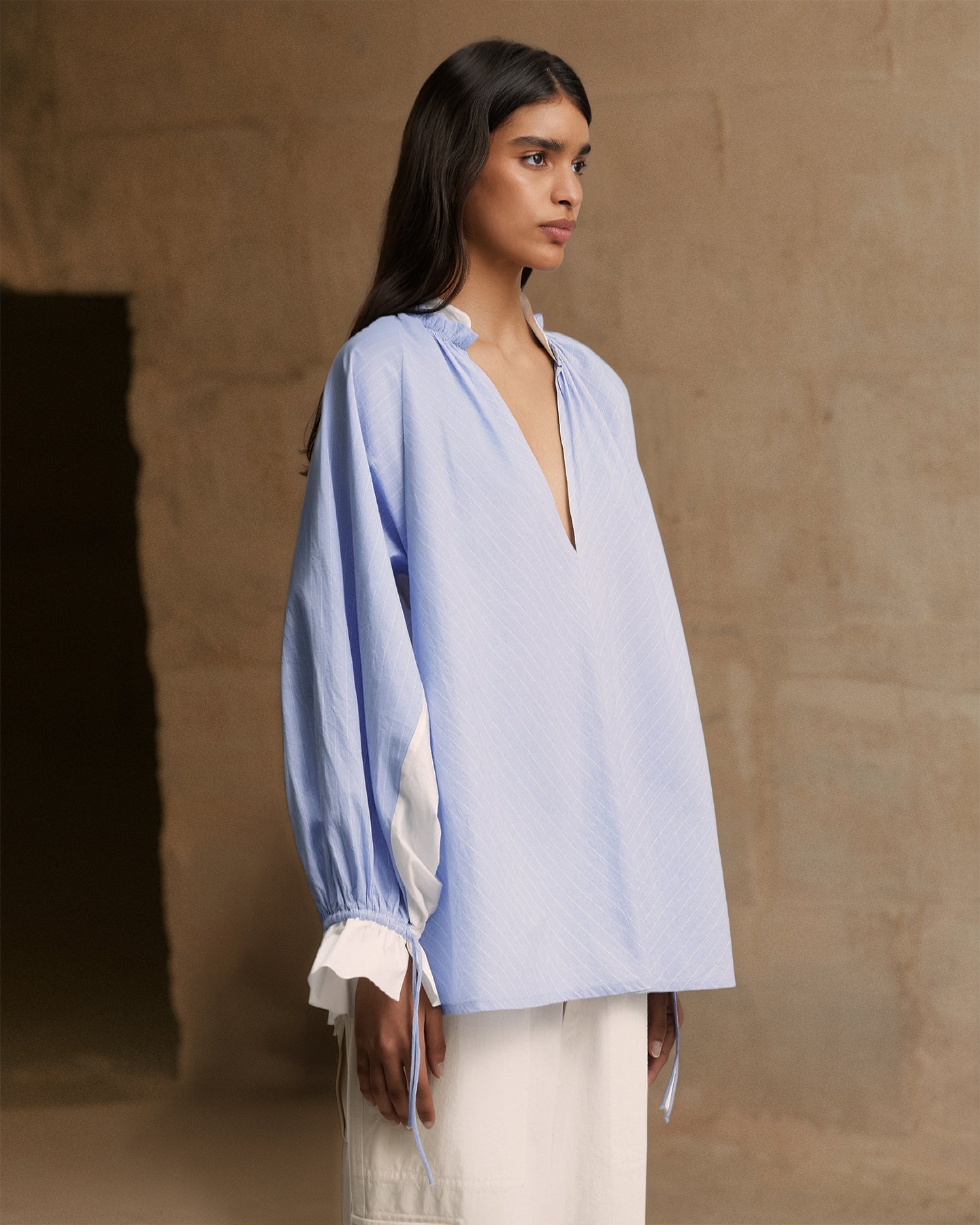 Wally Blouse - Blue