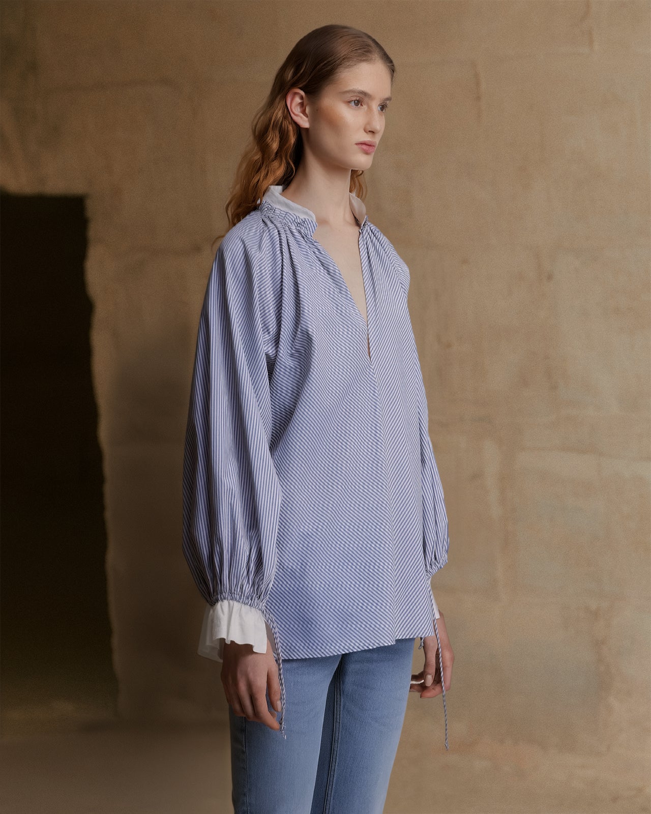 Blouse Wally - Gris - Image 3