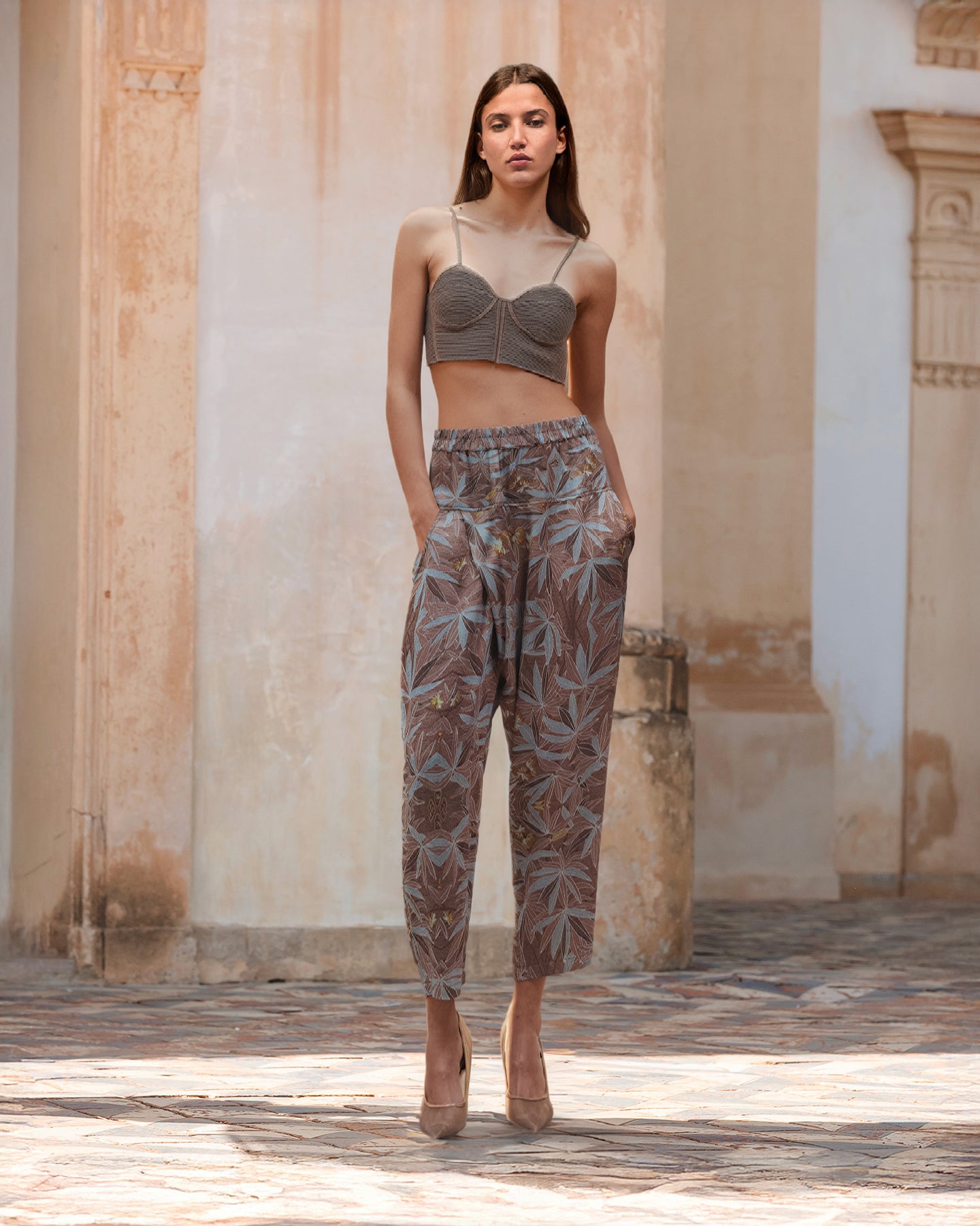 Blonde Top - Taupe